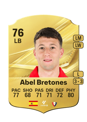 Carta de Abel Bretones no FC 27