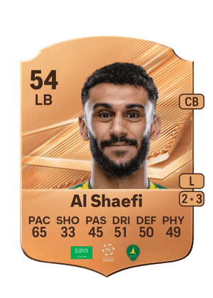 Al Shaefi - 54 - Rare