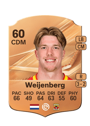 Weijenberg - 60 - Rare