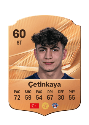 Çetinkaya - 60 - Rare