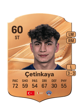 Çetinkaya - 60 - Rare