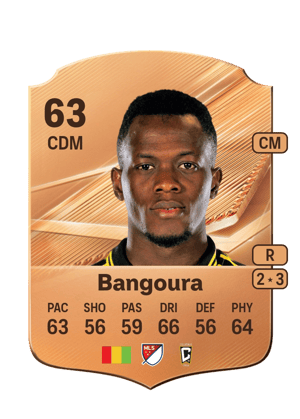 Bangoura - 63 - Rare