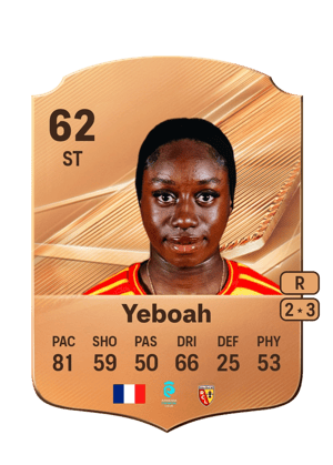 Yeboah - 62 - Rare