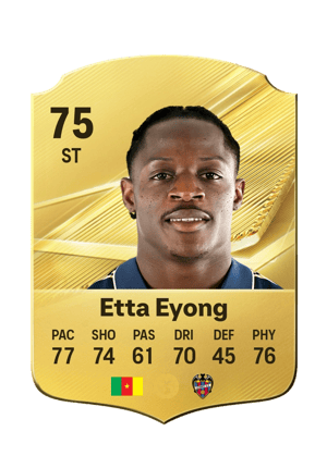Etta Eyong - 75 - Rare