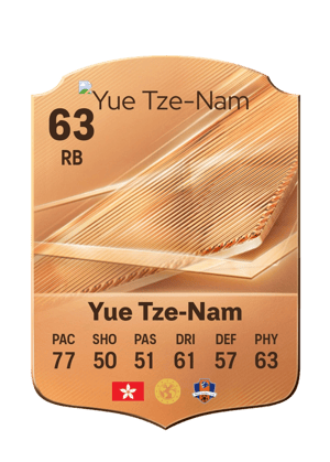 Yue Tze-Nam - 61 - Rare
