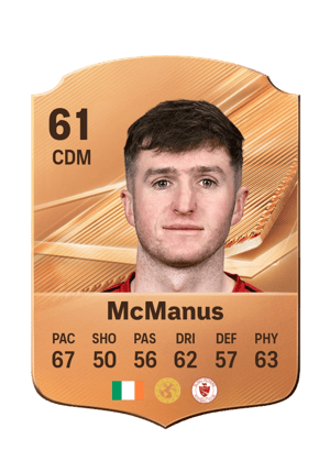 McManus - 61 - Rare
