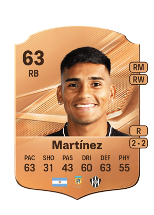 Martínez - 63 - Rare