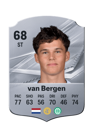 van Bergen - 68 - Rare