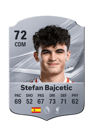 Stefan Bajcetic - 72 - Rare
