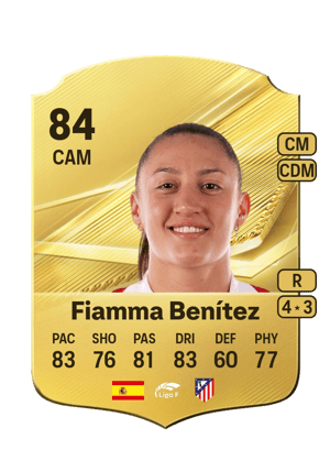 Fiamma Benítez - 84 - Rare