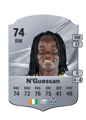 N'Guessan - 74 - Rare