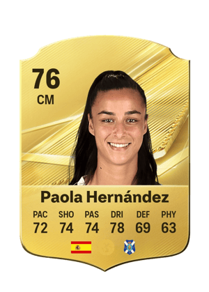 Paola Hernández - 76 - Rare