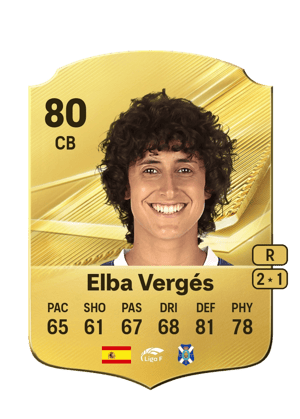Elba Vergés - 80 - Rare