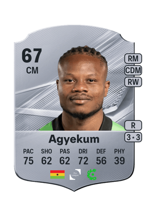 Agyekum - 67 - Rare