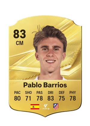 Pablo Barrios - 83 - Rare