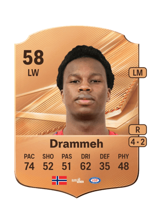 Drammeh - 58 - Rare