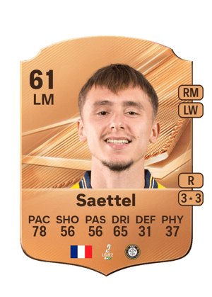 Saettel - 61 - Rare