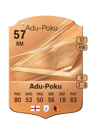 Adu-Poku - 57 - Rare