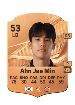 Ahn Jae Min - 53 - Rare