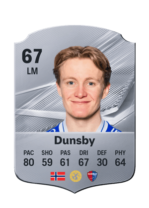 Dunsby - 67 - Rare