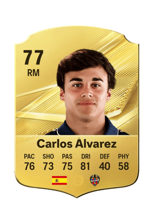 Carlos Álvarez - 77 - Rare