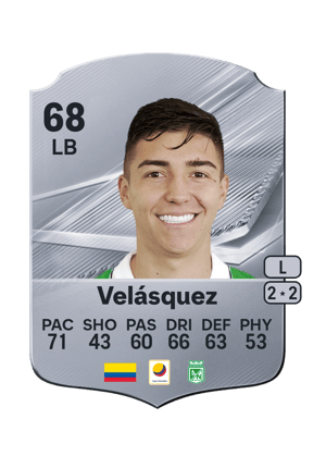 Samuel Velásquez FC 27 card