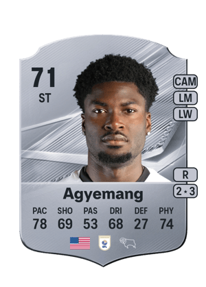Agyemang - 71 - Rare