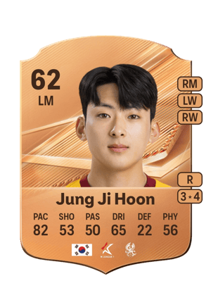 Jung Ji Hoon - 62 - Rare