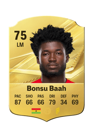 Bonsu Baah - 75 - Rare