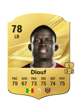 Diouf - 78 - Rare
