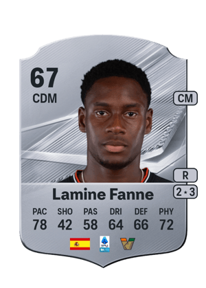 Lamine Fanne - 67 - Rare