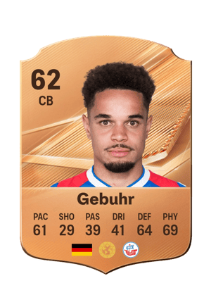 Gebuhr - 62 - Rare