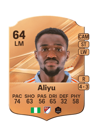 Aliyu - 64 - Rare