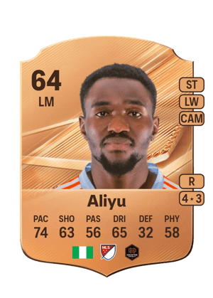 Aliyu - 64 - Rare