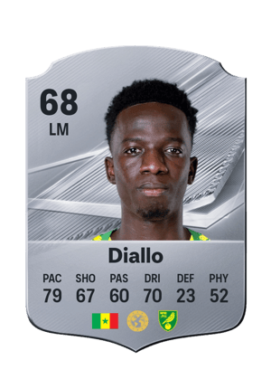 Diallo - 68 - Rare