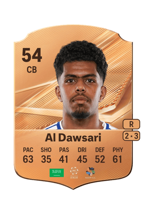 Al Dawsari - 54 - Rare