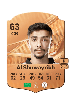 Al Shuwayrikh - 63 - Rare