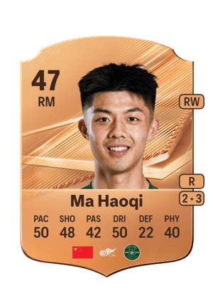 Ma Haoqi - 47 - Rare