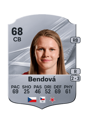 Bendová - 68 - Rare