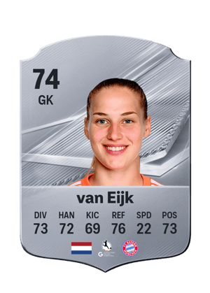 van Eijk - 74 - Rare