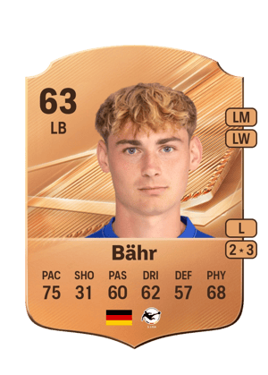 Bähr - 63 - Rare