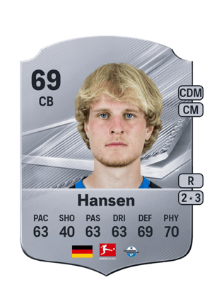 Hansen - 69 - Rare