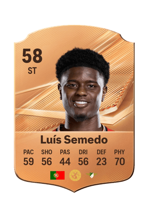 Luís Semedo - 58 - Rare