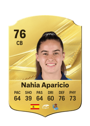 Nahia Aparicio - 76 - Rare