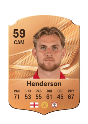 Henderson - 59 - Rare