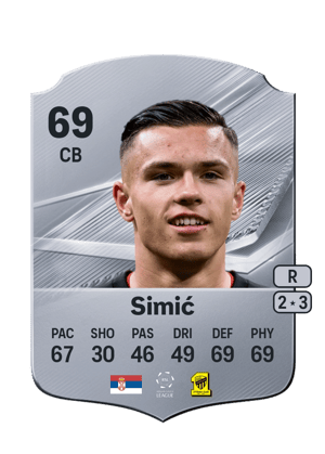 Simić - 69 - Rare