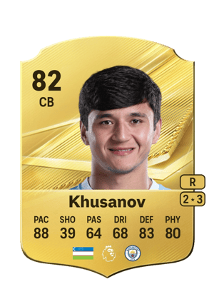 Khusanov - 82 - Rare