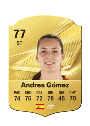 Andrea Gómez - 77 - Rare