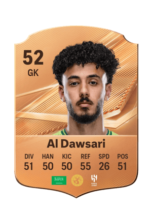 Al Dawsari - 52 - Rare
