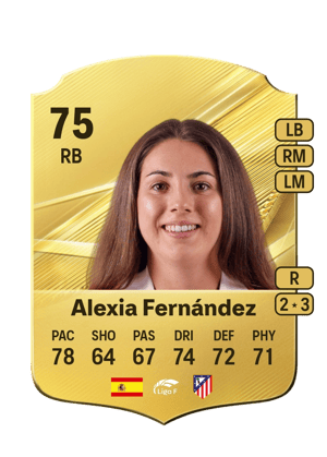 Alexia Fernández - 75 - Rare
